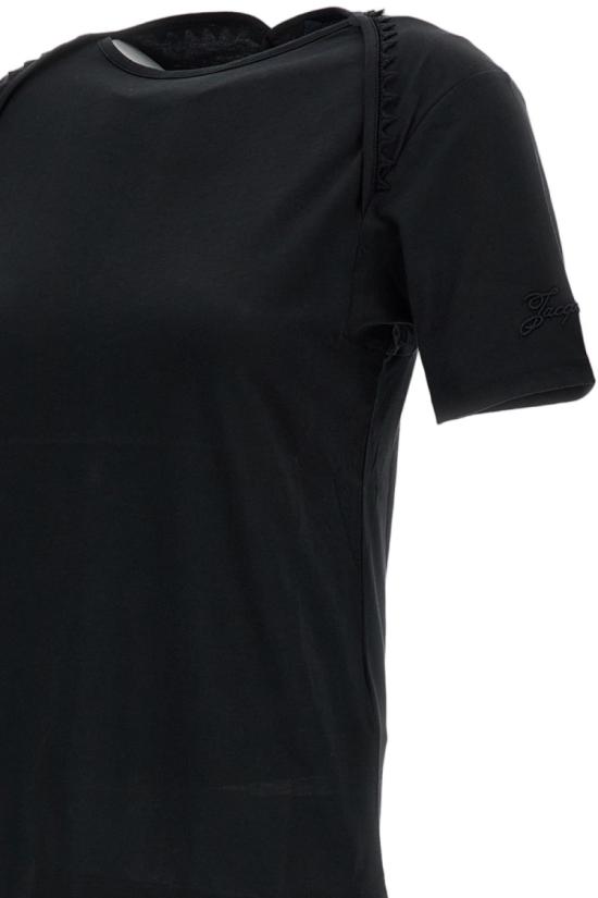 26SS 자크뮈스 반팔 티셔츠 TSW00568AJ00189990 Black - JACQUEMUS
