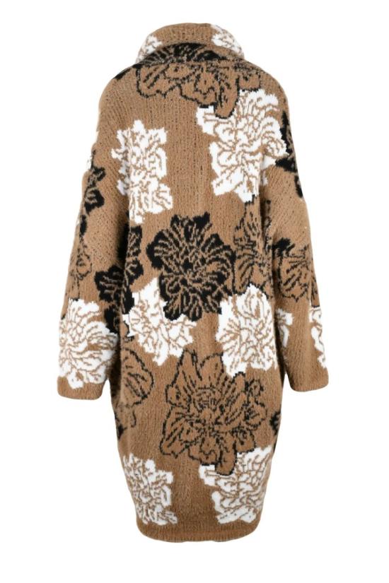  서커스 호텔 코트 울  - 베이지/브라운 - CIRCUS HOTEL