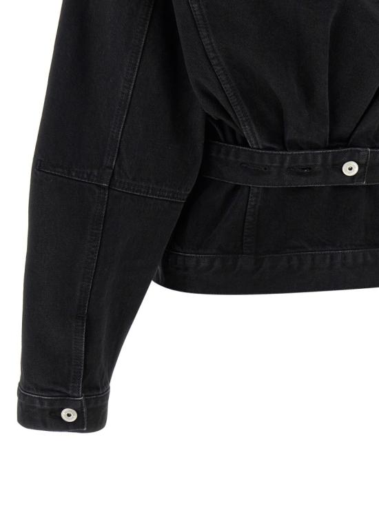 26SS 자크뮈스 데님 25HJAW00027AD00039990 Black - JACQUEMUS