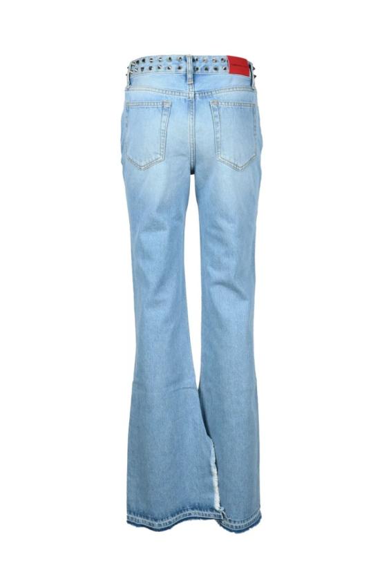  알레산드라리치 데님 부츠컷 청바지 - 연청색 - ALESSANDRA RICH