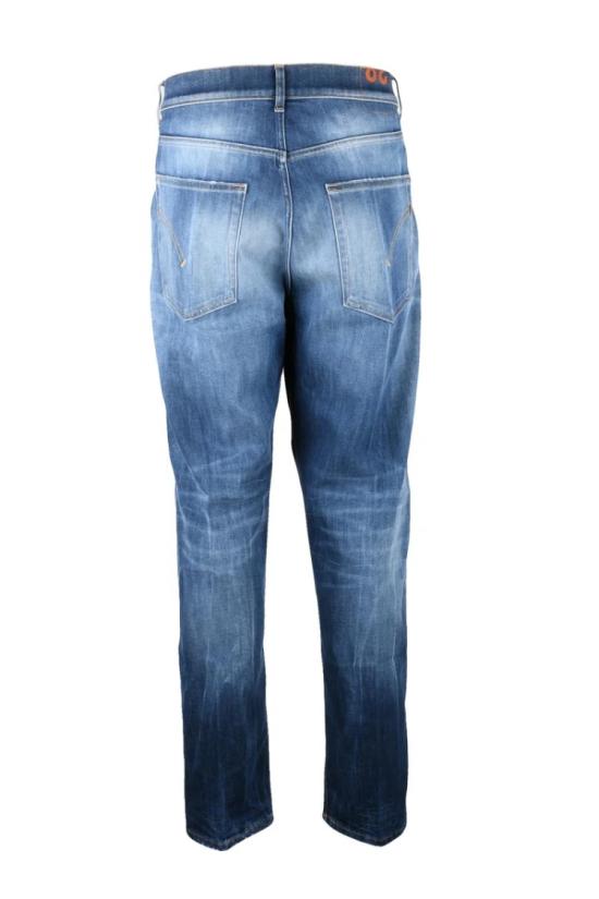  돈답 데님 다이앤 캐럿 슬림핏 진 - 블루 - DONDUP