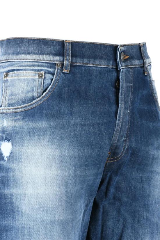  돈답 데님 다이앤 캐럿 슬림핏 진 - 블루 - DONDUP