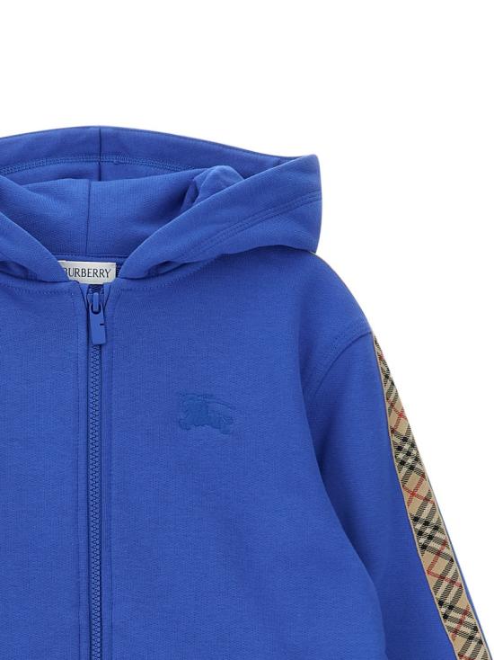 26SS 버버리 후드 티셔츠 8122246HYACINTHBLUE Blue - BURBERRY