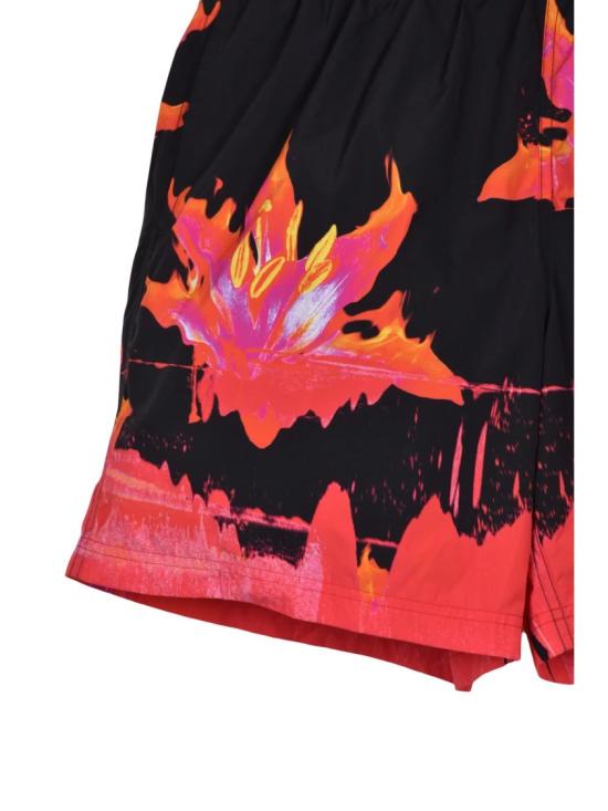 25SS 알렉산더 맥퀸 스윔팬츠 수영 반바지 - 블랙 - ALEXANDER MCQUEEN