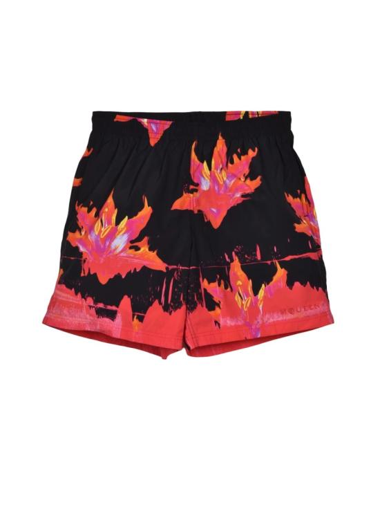 25SS 알렉산더 맥퀸 스윔팬츠 수영 반바지 - 블랙