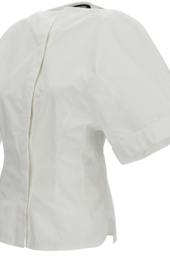 26SS 자크뮈스 반팔 티셔츠 SHW00560AW00648100 White - JACQUEMUS