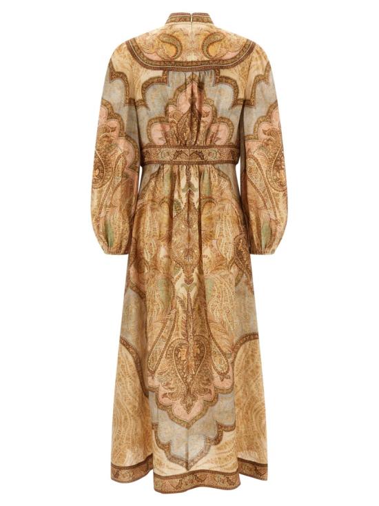 26SS 짐머만 원피스 5753DRS262TPML Brown - ZIMMERMANN