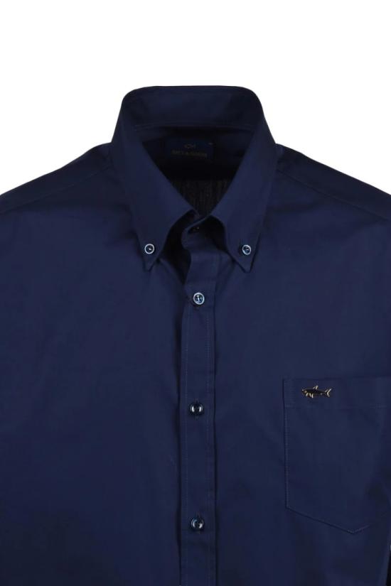 25SS 폴앤샤크 긴팔 셔츠 클래식  - 블루 - PAUL & SHARK