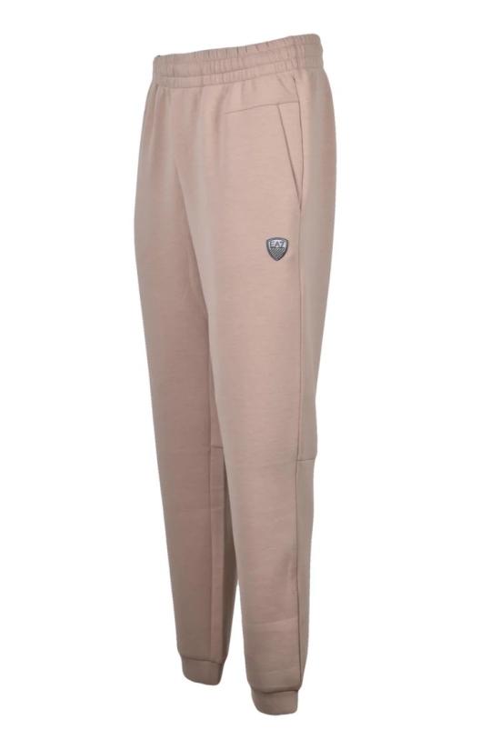 25SS 엠포리오 아르마니 트레이닝 웨어 스트레치 점프수트 세트 - 베이지 - EMPORIO ARMANI