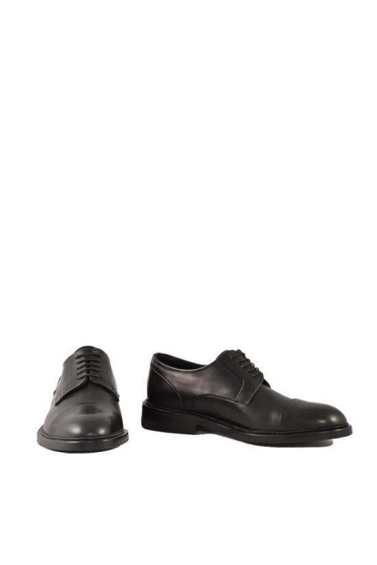  아테스토니 드레스 슈즈 남성용 레이스업 구두 - 블랙 - A.TESTONI