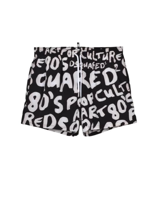 25SS 디스퀘어드2 스윔팬츠 수영 반바지 - 블랙