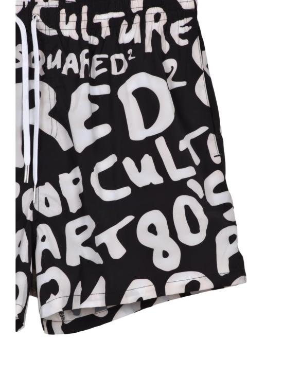 25SS 디스퀘어드2 스윔팬츠 수영 반바지 - 블랙 - DSQUARED2