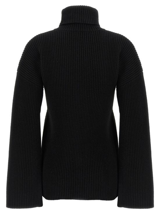 26FW 토템 터틀넥 253WRT0536YA0204001 Black - TOTEME