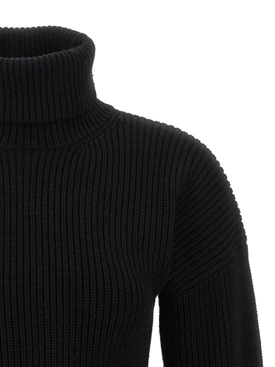 26FW 토템 터틀넥 253WRT0536YA0204001 Black - TOTEME