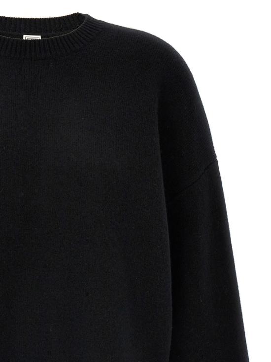 25SS 토템 니트웨어 251WRT4626YA0132001 Black - TOTEME