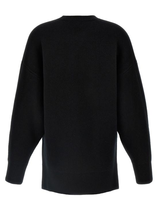 25SS 토템 니트웨어 251WRT4626YA0132001 Black - TOTEME