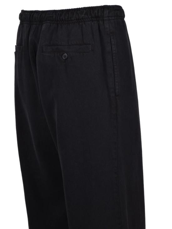 25SS 팜앤젤스 팬츠 캔버스 트레이닝복 - 블랙 - PALM ANGELS