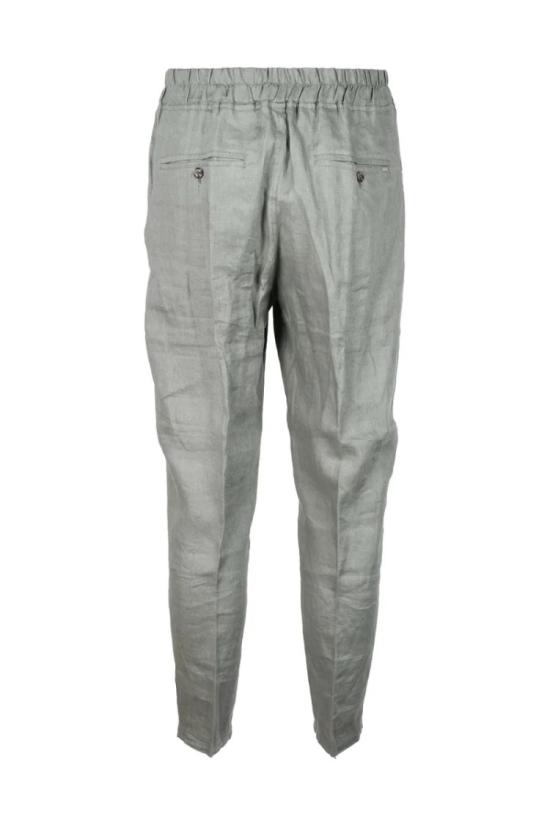  A.M.Couture 팬츠 남성용 린넨 바지 - 녹색 - OTHER BRANDS