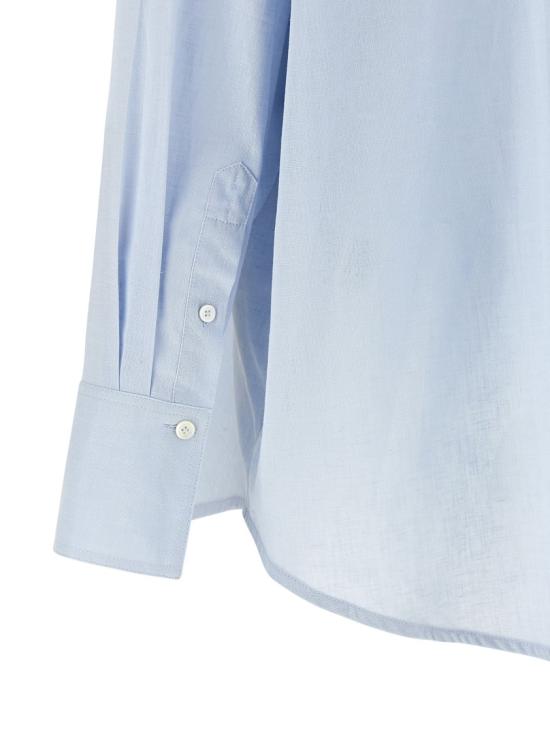 26SS 토템 셔츠 253WRT0522FB0458206 White - TOTEME