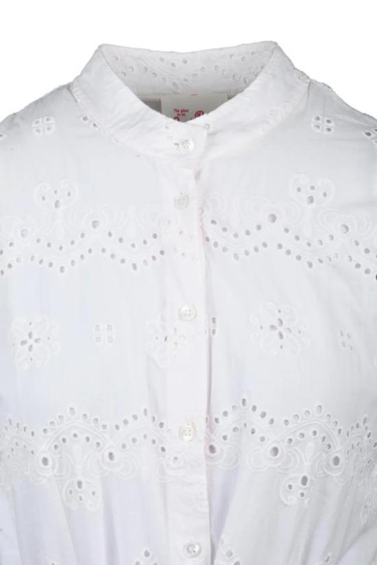 25SS 세인트바쓰 롱 원피스 미디 길이 Broderie Anglaise 드레스 - MC2 SAINT BARTH