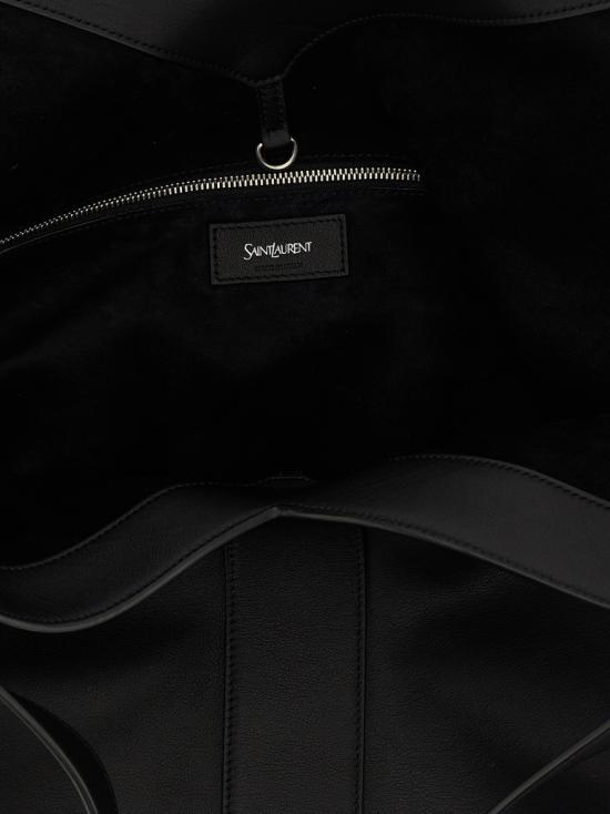 26FW 생로랑 Y 토트 그레인드 레더 820672AAEIF1000 Black - SAINT LAURENT