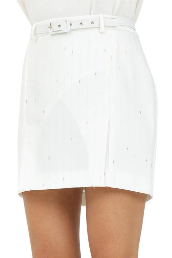  시모나 코르셀리니 숏 스커트 미니 - 화이트