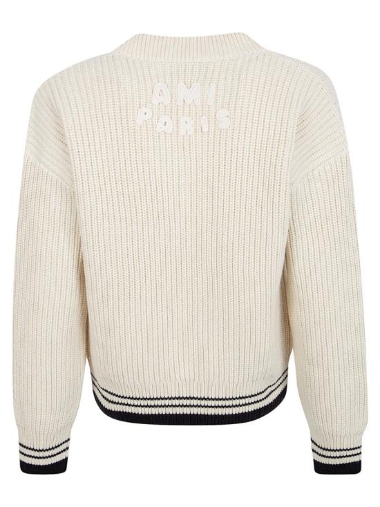 26SS 아미 스웨터 UKS864MKN0161136 White - AMI