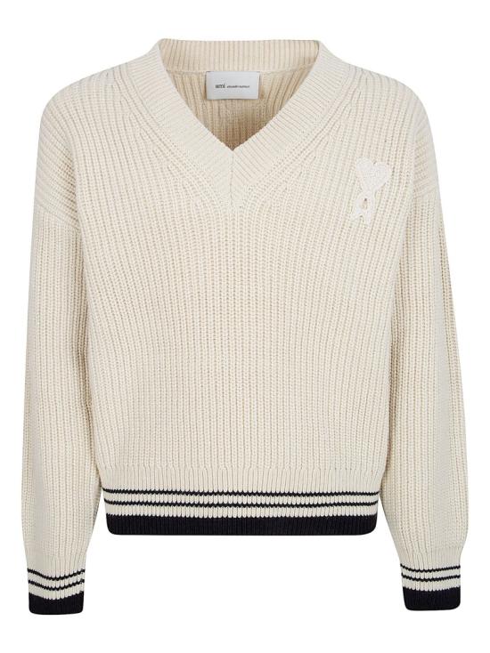 26SS 아미 스웨터 UKS864MKN0161136 White