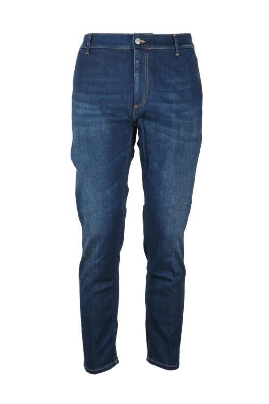  돈답 데님 제프 캐럿 핏 진 - 블루