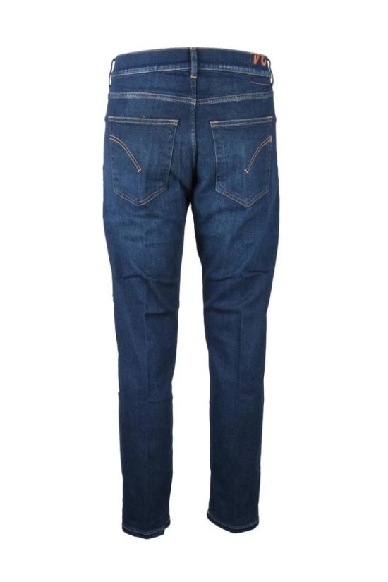  돈답 데님 제프 캐럿 핏 진 - 블루 - DONDUP