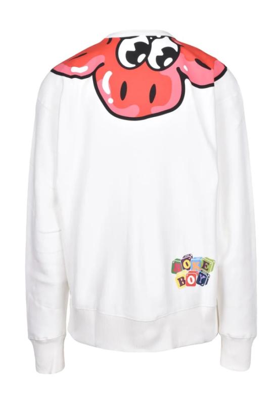  겐조 탑 면 스웨트셔츠 - 흰색 - KENZO