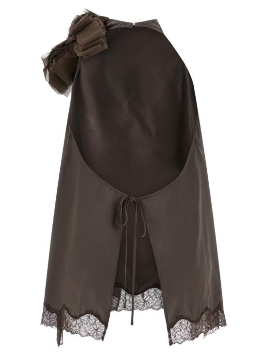 26SS 마그다뷰트림 민소매 티셔츠 347426BROWN Grey - MAGDA BUTRYM