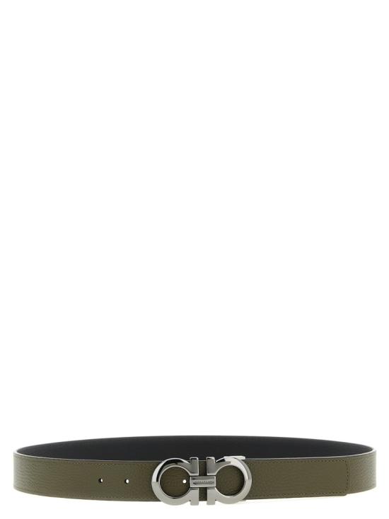 26SS 살바토레 페라가모 벨트 790259NEWOLIVE Grey