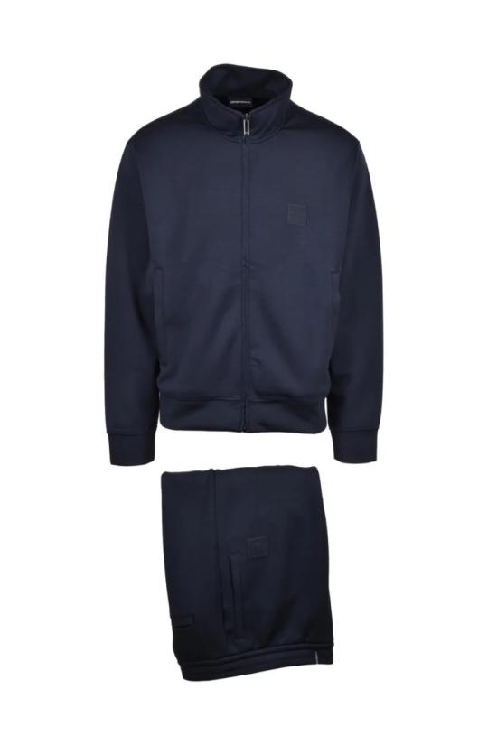  엠포리오 아르마니 트레이닝 웨어 신축성 있는 점프수트 - 블루