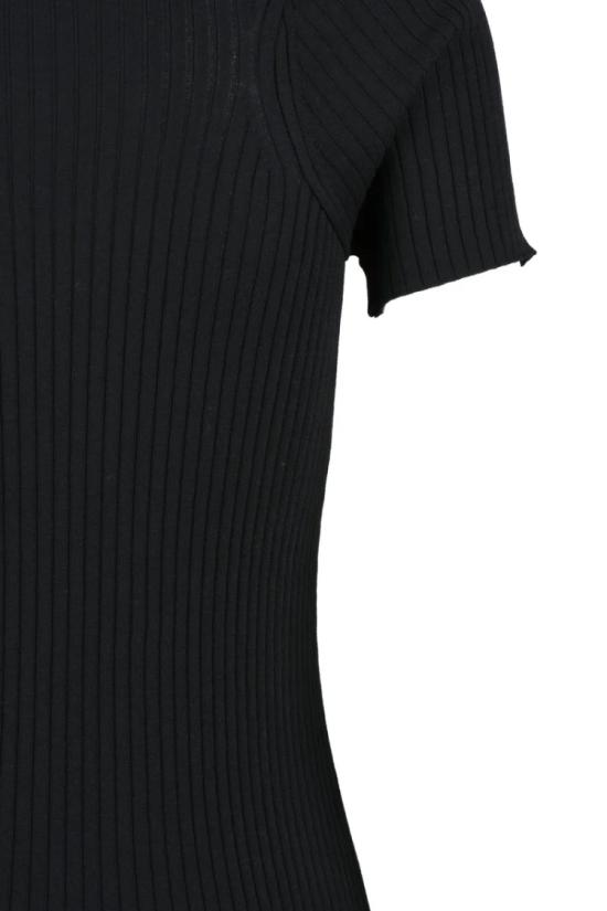 25SS 스포트막스 반팔 티셔츠 재킷 안에 입는 상의 - 블랙 - SPORTMAX