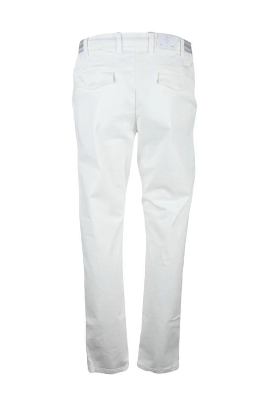  일레븐티 팬츠 면 스판 바지 - 흰색 - ELEVENTY