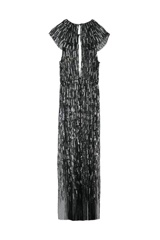 25SS Red Carpet E. Franchi 롱 원피스 전체적으로 스팽글 장식이 된 맥시 드레스 - OTHER BRANDS