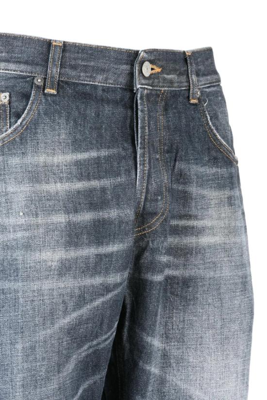  돈답 데님 다이앤 캐럿 슬림핏 진 - 그레이 - DONDUP