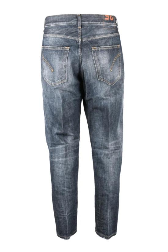  돈답 데님 다이앤 캐럿 슬림핏 진 - 그레이 - DONDUP