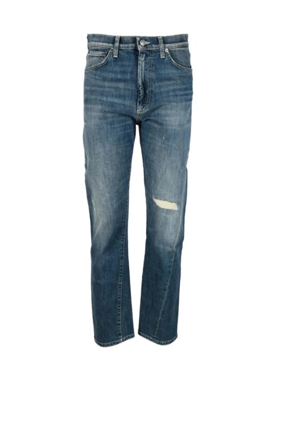  돈답 데님 트위스티드 진 - 블루