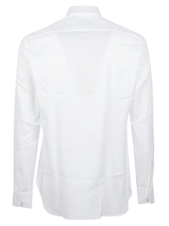 26SS 에르메네질도제냐 긴팔 셔츠 303901A39MS0PAG White - ERMENEGILDO ZEGNA
