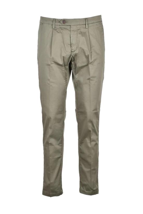 25SS 얀시몬 팬츠 프렌드  코튼 스트레치 - 그린