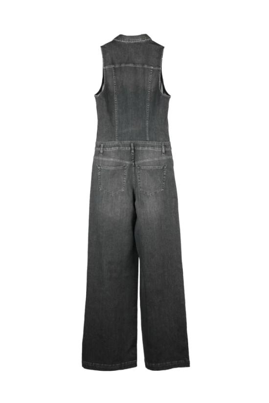  디젤 점프수트 데님  타이트핏 - 그레이 - DIESEL