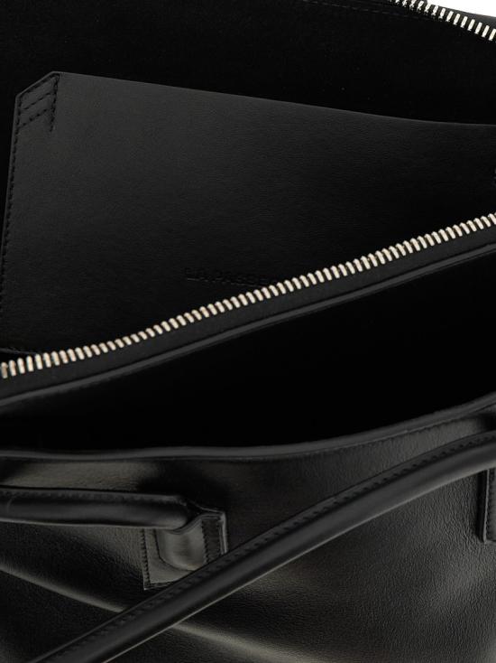 26SS 디 아티코 라 파세지아타 미디엄 탑 핸들 백 250WAH00054LBT019AA100 Black - THE ATTICO