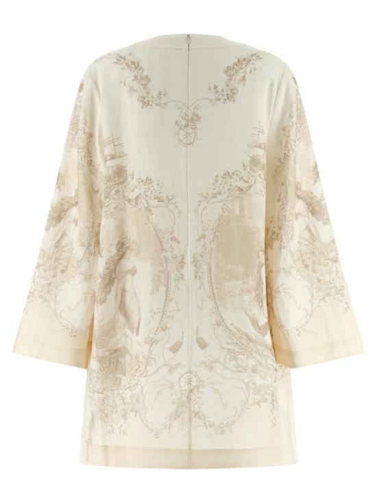 26SS 짐머만 숏 원피스 7049DC26RMERMT Neutrals - ZIMMERMANN