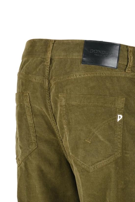  돈답 데님 쿤스 보트 지오이 팬츠 - 올리브 그린 - DONDUP