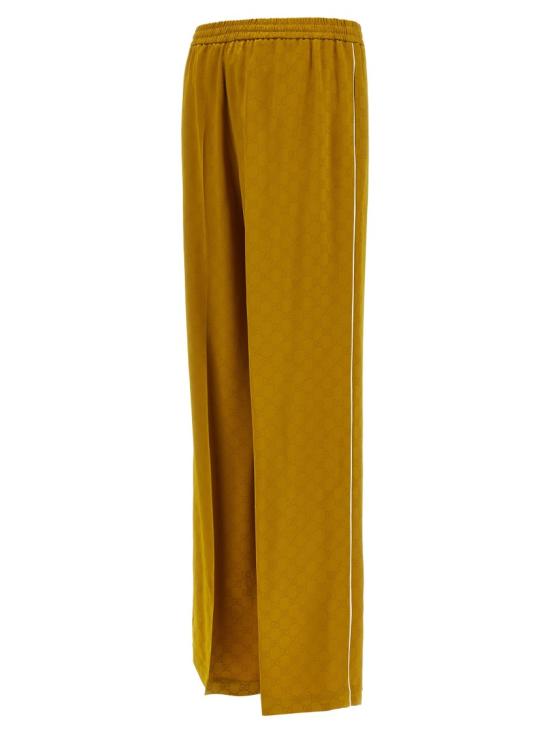 26SS 구찌 GG 자카드 팬츠 794774XJGSE2003 Gold - GUCCI