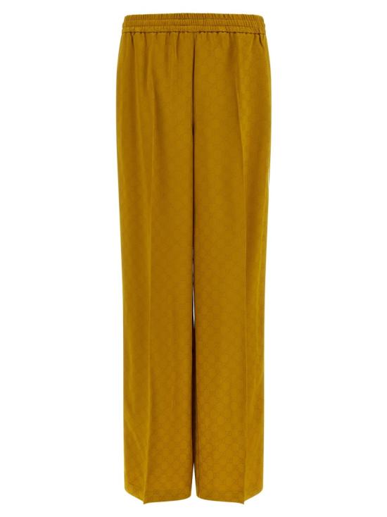 26SS 구찌 GG 자카드 팬츠 794774XJGSE2003 Gold