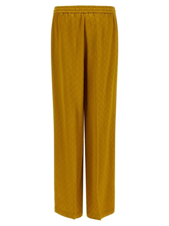 26SS 구찌 GG 자카드 팬츠 794774XJGSE2003 Gold - GUCCI