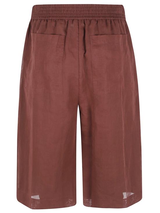 26SS 브루넬로 쿠치넬리 숏팬츠 M0F91SO699 C9092 Burgundy - BRUNELLO CUCINELLI